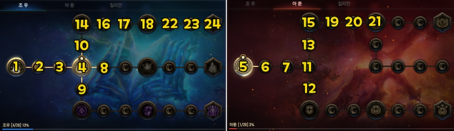 ▲ 저는 사냥충이라 말하는 섬에서도 위로 갔고, 이번에도 위로 갑니다 (크리티컬 레인보우)