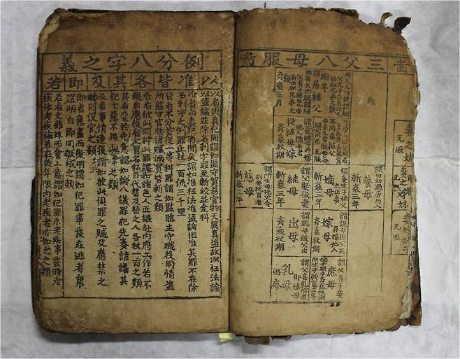 보물 '대명률'이 9년 만에 국가등록문화유산 지정이 취소됐다. /국가유산청 제공