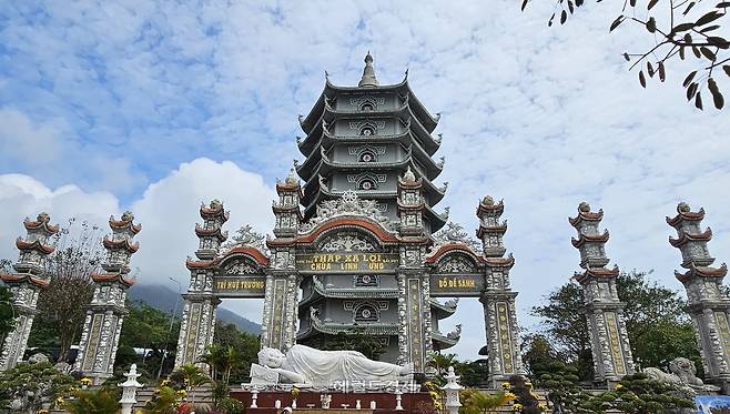 손짜반도 영응사 9층 사리탑