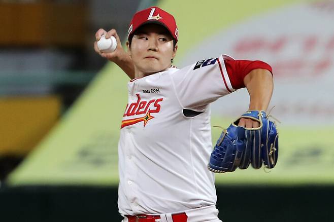 SSG 랜더스 정동윤. SSG 랜더스 제공