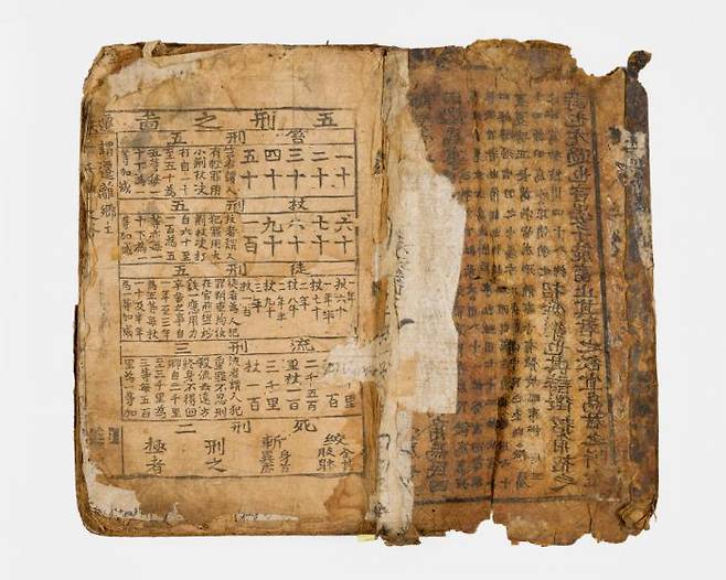 A picture of “Daemyeongnyul.” Courtesy of the Korea Heritage Service