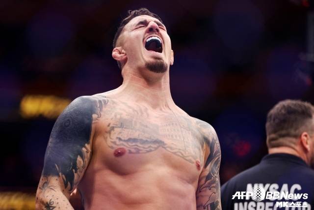 톰 아스피날에게 있어 올 6월은 헤비급 챔피언이 될 기회가 될 수 있다. 사진=AFPBBNews=News1