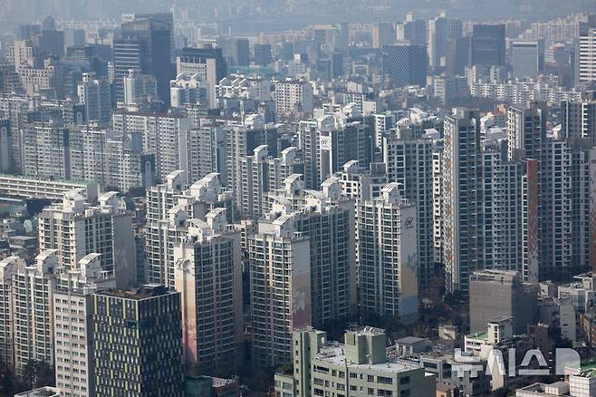 서울시내 아파트 단지. 뉴시스 자료사진.