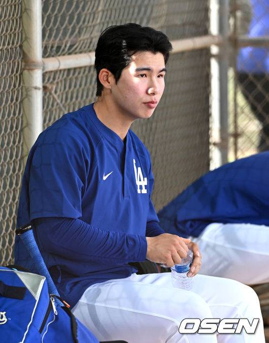 [OSEN=이대선 기자] LA 다저스 김혜성. 2025.02.18 / sunday@osen.co.kr