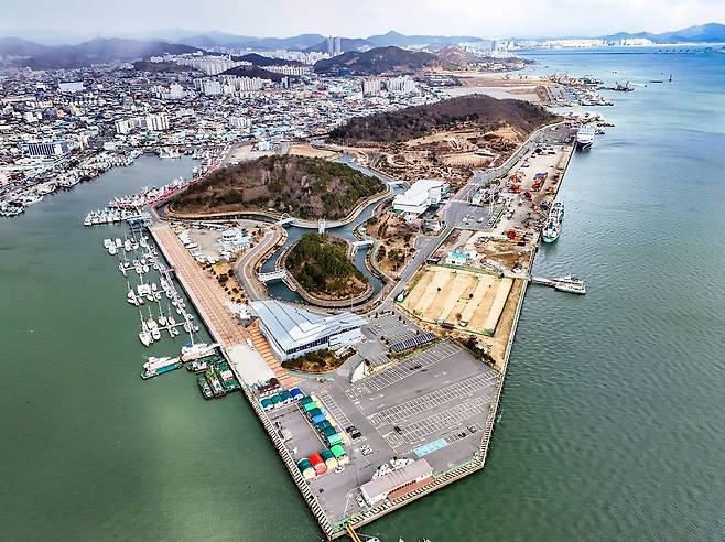 삼학도공원 전경 [사진/백승렬 기자]