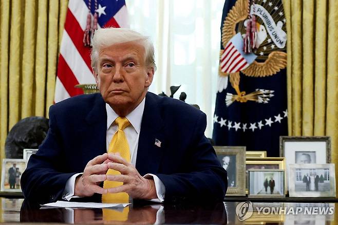 도널드 트럼프 미국 대통령 [로이터 연합뉴스 자료사진. 재배포 및 판매 금지]
