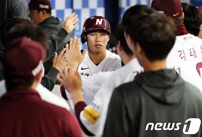 넥센 히어로즈 시절의 김혜성. 뉴스1 DB ⓒ News1 오대일 기자