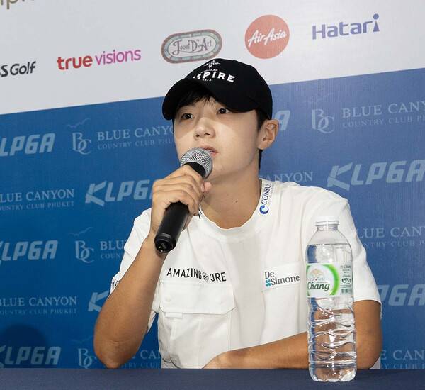 한국여자프로골프(KLPGA) 투어 2025시즌 첫 대회인 블루캐니언 레이디스 챔피언십에 출전하는 박성현 프로. 사진제공=KLPGA