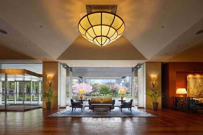 나고야 간코 호텔의 로비. 사진=호텔스닷컴