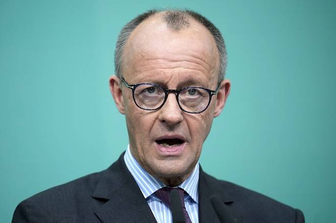 독일의 유력한 차기 총리 후보인 프리드리히 메르츠 기독민주당 대표는 최근 한 인터뷰에서