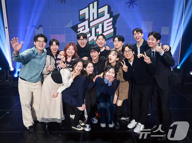 KBS 2TV 개그콘서트에 출연하는 KBS 공채 34기 코미디언들 / 뉴스1 ⓒ News1 김진환 기자