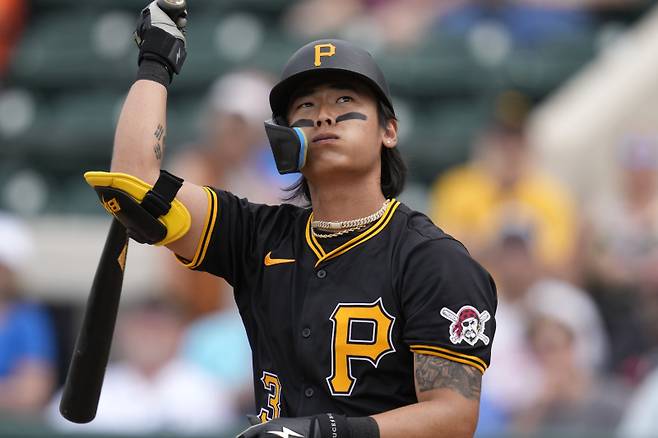 피츠버그 배지환. AP=연합뉴스