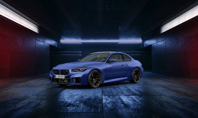 BMW 뉴 M2 쿠페 프로즌 포티마오 블루 에디션. ⓒBMW코리아