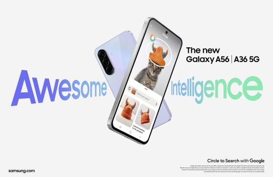 Samsung Electronics unveiled the AI-powered, budget-friendly A series at MWC 2025. [SAMSUNG ELECTRONICS]