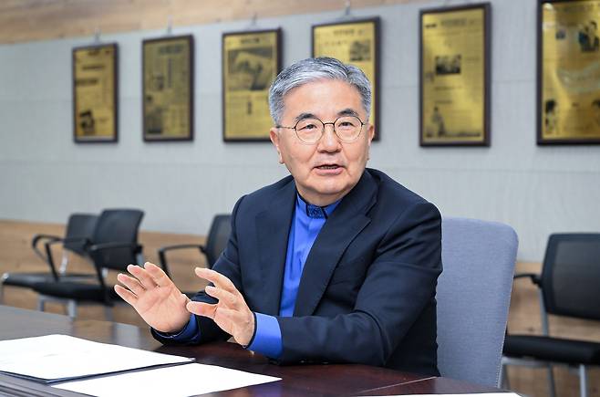 주승중 목사. 신석현 포토그래퍼