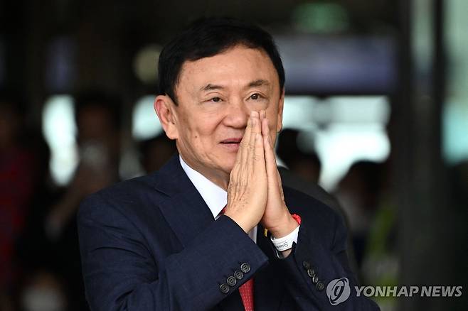 탁신 친나왓 전 태국 총리 [AFP 연합뉴스 자료사진. 재배포 및 판매 금지]
