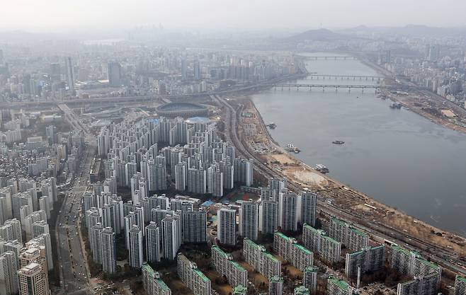 지난 13일 송파구 아파트 단지. /연합뉴스