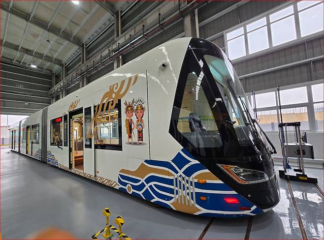 성능을 향상시킨 ART 2.0 차량. 주저우=강갑생 기자