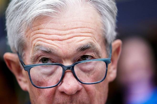 제롬 파월 미 연준 의장. 연합뉴스