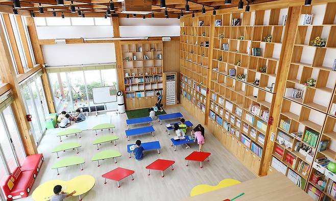 경북 영주 한그린목조관. 산림청 제공