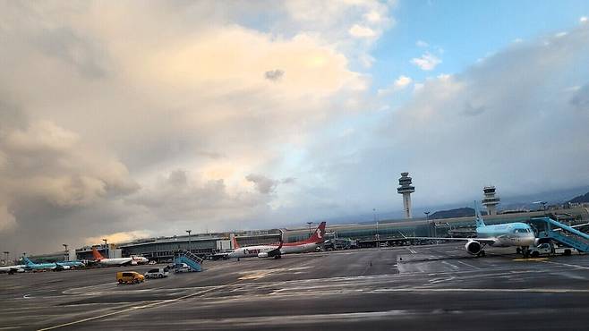 제주국제공항 전경. 제주=임성준 기자