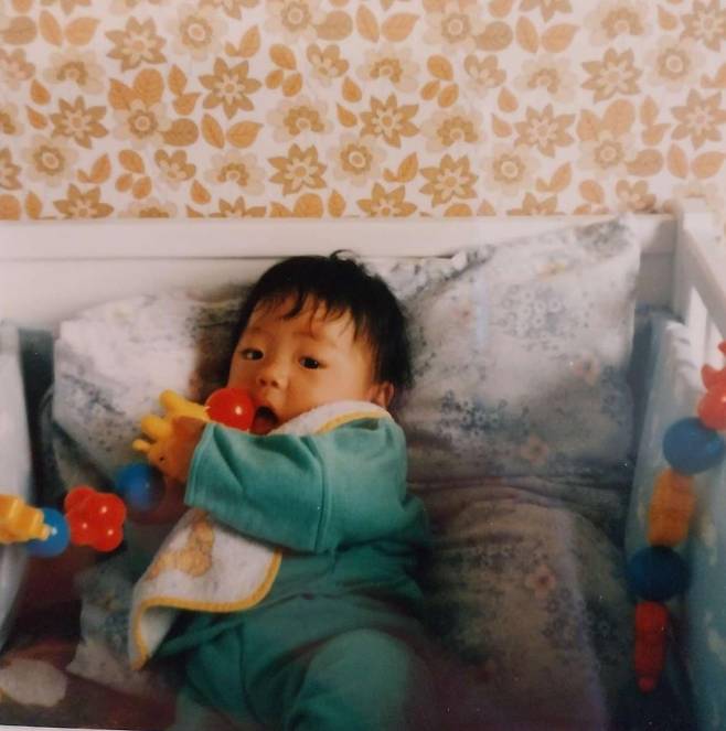 아기 시절 장성탄 씨의 모습 [아내 제공]