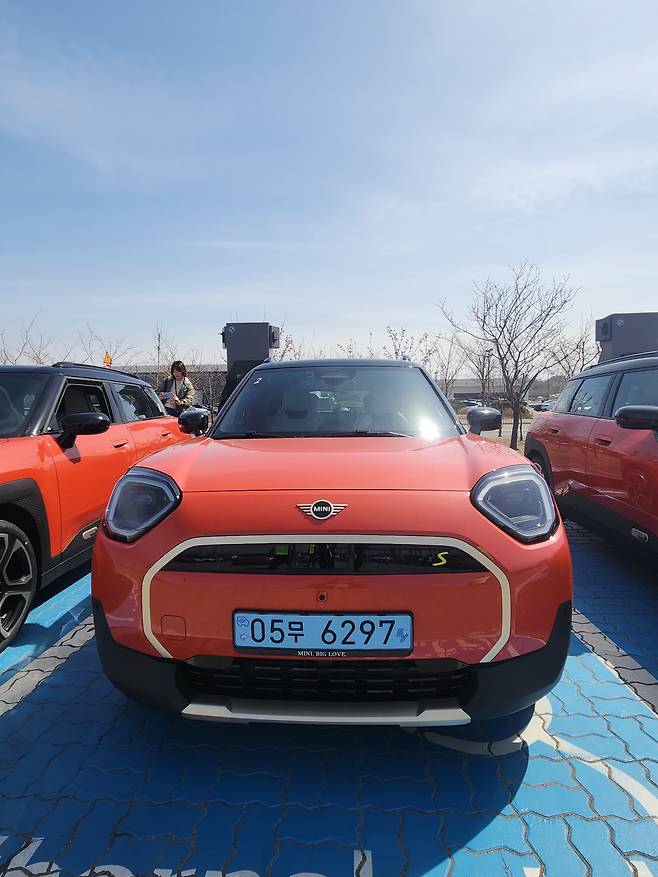 더 뉴 올-일렉트릭 미니 에이스맨 전면./사진=도다솔 기자