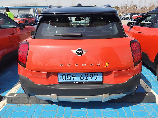 더 뉴 올-일렉트릭 미니 에이스맨 후면./사진=도다솔 기자