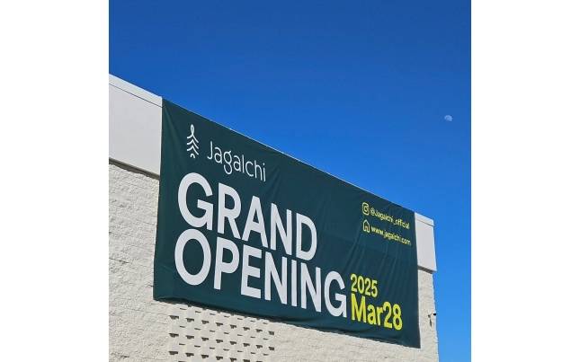 메가마트가 오는 28일 미국 캘리포니아주에 문을 여는 자갈치의 모습. / 사진=자갈치 인스타그램