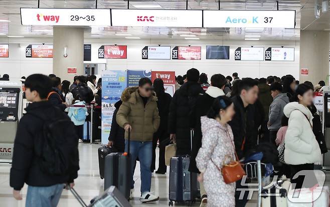 붐지는 제주공항(자료사진)ⓒ News1 오현지 기자