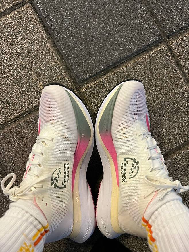 아디다스 서울 마라톤 에디션으로 나온 아디제로 보스턴 12