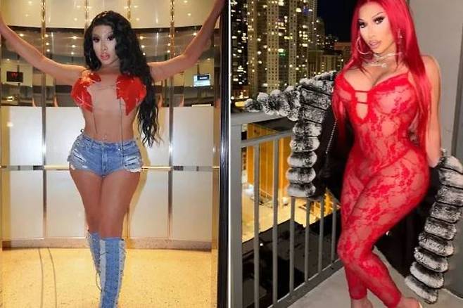 외국의 한 트렌스젠더 인플루언서가 섹시한 여자가 되기 위해 1억 원이 넘는 돈을 들여 성형 수술을 했다고 밝혔다./사진=더 선