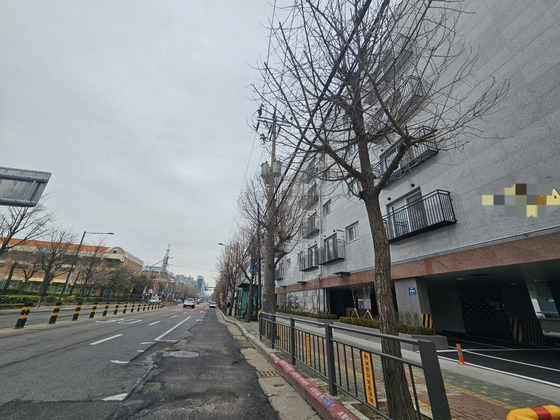 인천 미추홀구 도화동 천원주택. 집 앞엔 버스정류장이, 길 건너엔 초등학교가 위치해있다. 수도권 지하철 1호선 도화역도 5분 거리에 있다. 최모란 기자