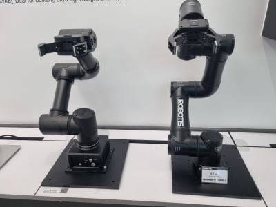 서울 강서구 마곡지구 로보티즈 본사 1층에 전시된 로봇 액츄에이터 '다이나믹셀.' 로보티즈의 주력 제품이다. / 박진우 기자