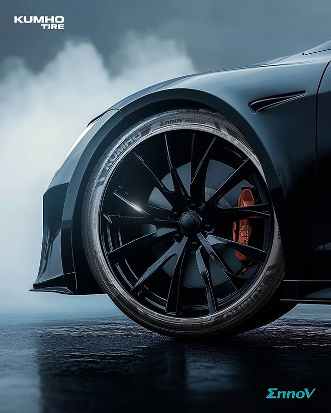 금호타이어 이노뷔 장착사진.사진제공=금호타이어