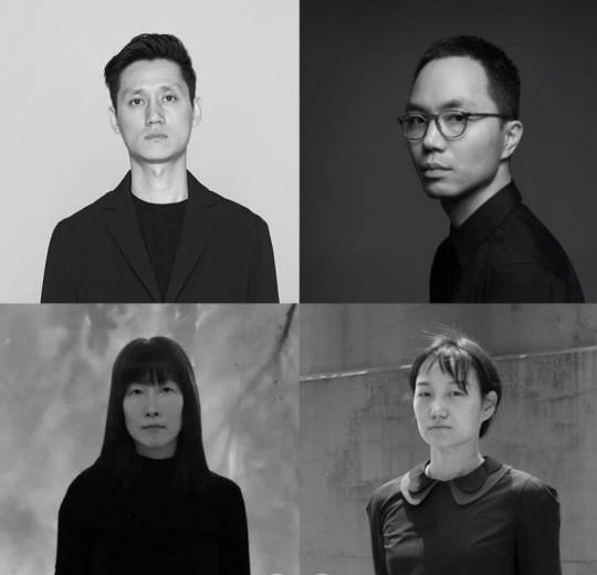베네치아비엔날레 건축전 참여작가. 김현종(왼쪽 위부터 시계방향으로), 박희찬, 이다미, 양예나. 한국문화예술위원회 제공.