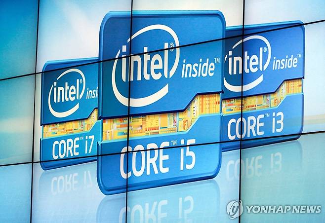 인텔 로고 [로이터 연합뉴스 자료사진. 재판매 및 DB 금지]