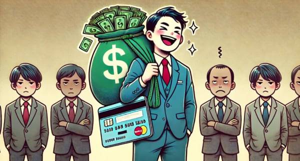 카드사 혜택을 축소되는 가운데 카드사 임직원들은 억대 연봉을 수령했다 / DALL-E