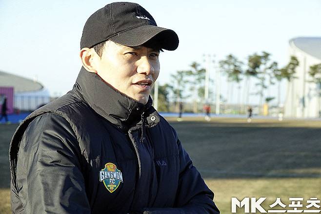 강원 FC 정경호 감독. 사진=이근승 기자