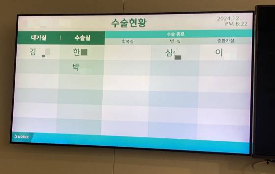 이토록 긴장이 될 수 있을까. 수술대기실에서 화면만 뚫어져라 봤었다. 아가가 태어났다고 하자, 중환자실에 가족이 있음에도 정말 축하한다고 해주었던 다른 환자 가족들. 컴컴한 와중에 환해지던, 떵님이가 태어나던 지난해 12월의 밤./사진=남형도 기자