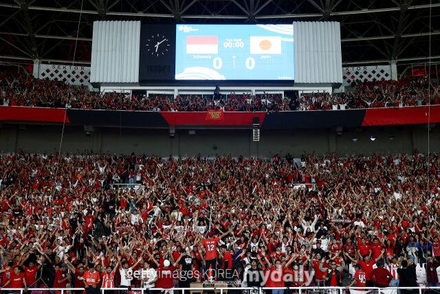 인도네시아 대표팀 경기장면/게티이미지코리아