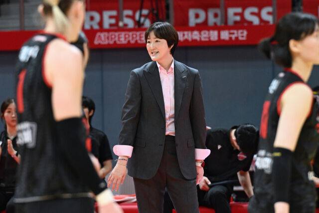 페퍼저축은행 장소연 감독./KOVO