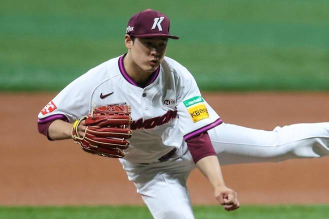 키움 신인 투수 정현우. 키움 히어로즈 제공