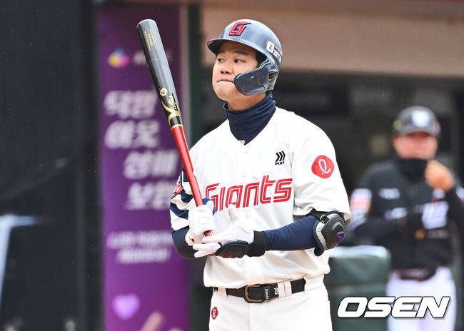[OSEN=부산, 이석우 기자] 롯데 자이언츠 손호영 / foto0307@osen.co.kr