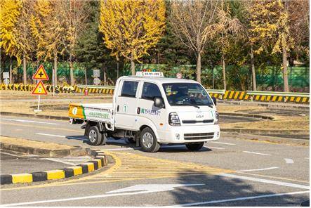 한국도로교통공단 운전면허시험장 제1종 기능시험  [한국도로교통공단 제공.재판매 및 DB 금지]