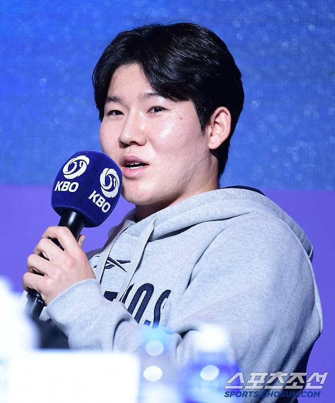 20일 서울 잠실 롯데호텔월드 크리스탈볼룸에서 2025 KBO리그 미디어데이가 열렸다. 미디어데이에 참석한 NC 박민우. 잠실=송정헌 기자songs@sportschosun.com/2025.03.20/