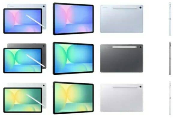 갤럭시탭S10 FE 렌더링 (출처=윈퓨처)