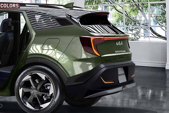 기아 '스포티지 풀체인지' 상상도 (출처 : AUTOYA)