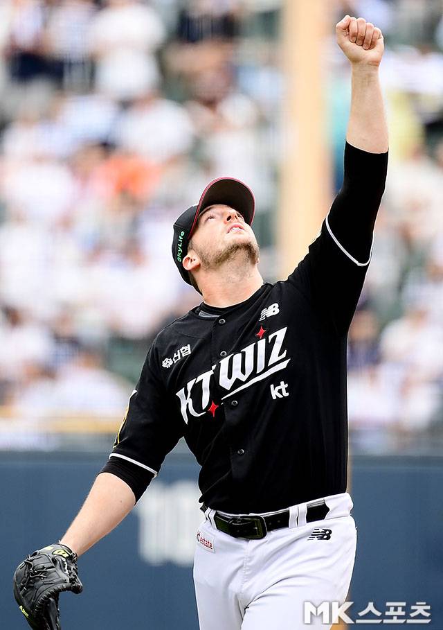 벤자민은 앞서 3년간 kt의 외국인 투수로 뛰었다. 사진= MK스포츠 DB
