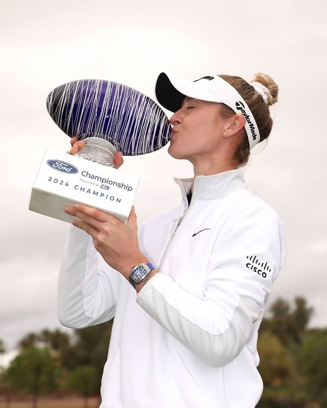 포드 챔피언십 디펜딩 챔피언 넬리 코르다. LPGA 투어 인스타그램